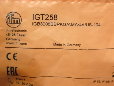 NEW IFM IGT258