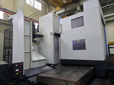 2013 DOOSAN DBC-130II w/ 2 APC Boring Mills Horizontal Table Type | USED CNC (2)