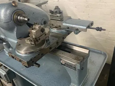Benzinger Inside Turning Horizontal Ring Lathe with Precision Radius Attachment