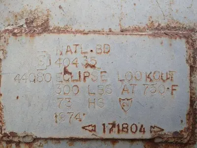 Boiler, Hot Oil, Eclipse Dowtherm, 750,000 BTU, Gas/Oil, #S733018