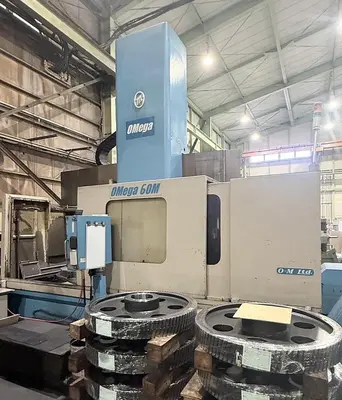 Used 2003 O-M OMEGA 60M Vertical Boring Mills (incld VTL) Georgia US | Shub Machinery #793764