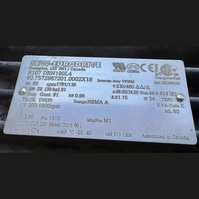 Used PATTERSON TYPE "D" NON-JACKETED Ball & Pebble Mills British Columbia CA | Savona Equipment LTD #1170671