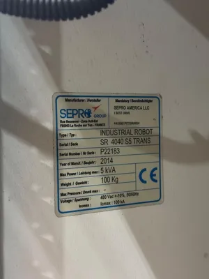 2014 SEPRO SR 4040 S5 Trans ROBOTS | INJECTION DEPOT (11)