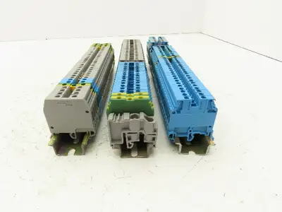 Entrelec M4/6 5116 Terminal Block DIN Rail 24-10AWG 4mm² 600V 25A Lot of 112