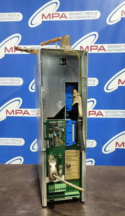 Used INDRAMAT CLM01.3-X-0-2-0-FW AC Drive Control Module Michigan US | Midwest Press and Automation #1302470