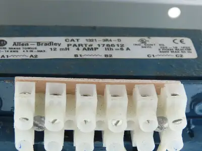 Allen Bradley 1321-3RA4-D 3 Phase Line Reactor L 12 mH Lf 4 Amp