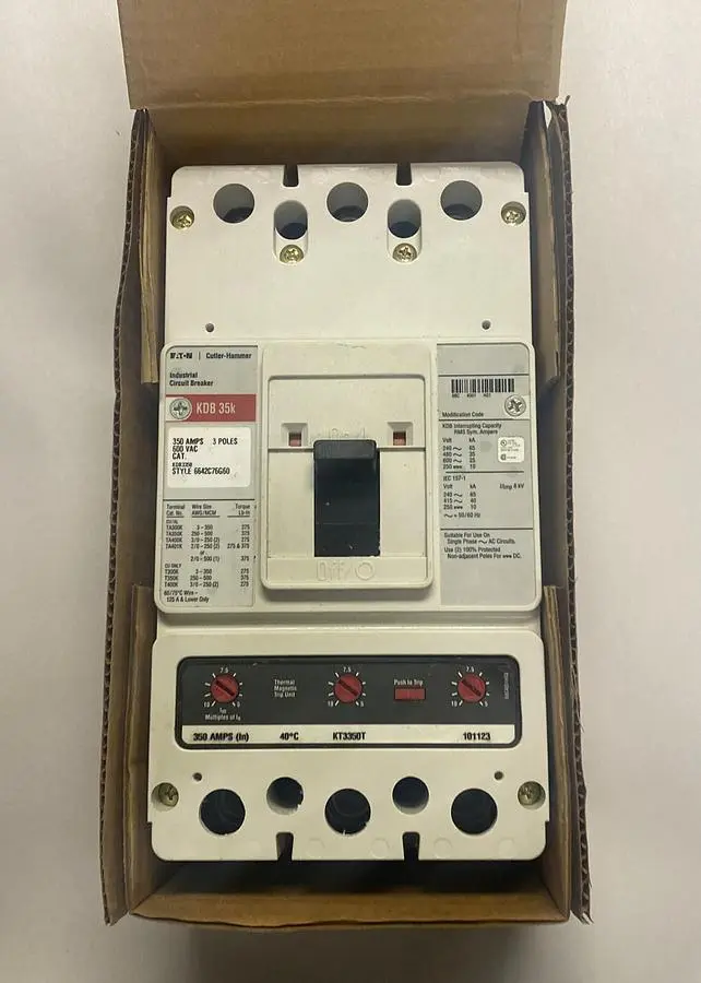 New | in-Stock EATON KDB3350 Miscellaneous Equipment (Electrical & Power) Ohio US | Surplus Asset Holdings #1210231
