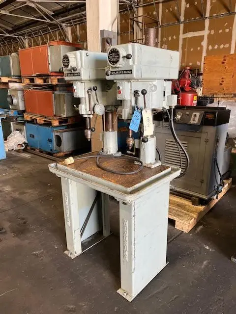 Double Spindle Clausing Pedestal Drill Press
