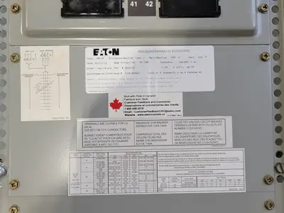 Used EATON P1RL4R242I Circuit Breakers British Columbia CA | Lenmark #1743346
