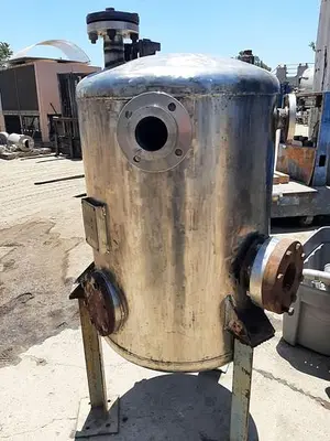 Tank, 50 Gallon, 316 Stainless Steel, 60 PSI, National Tank #S744708