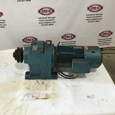 Sew-Eurodrive R87DV132S8/4BMG8HR Gear Drive Speed Reducer Ratio: 36.84:1