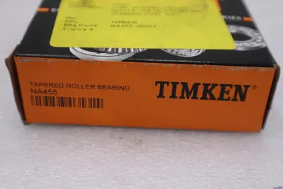 NEW OPEN BOX TIMKEN NA455 TAPERED ROLLER BEARING CONE STOCK K-3974CC