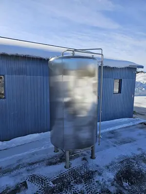 Used 2641 Gallon Insulated Tank, 304 Stainless Steel