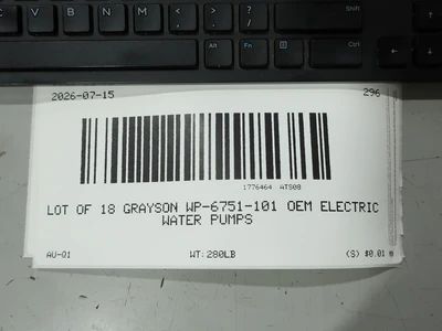 Used GRAYSON WP-6751-101 Pumps Ohio US | Aucto #1394638