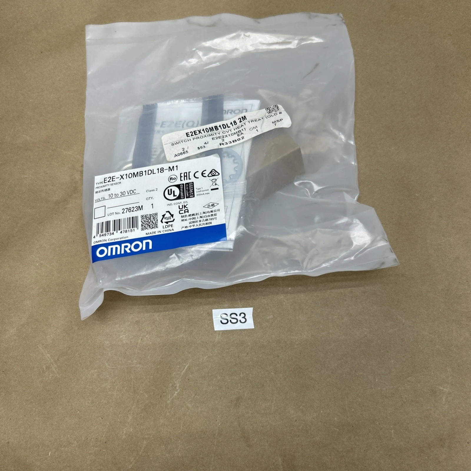 NEW Omron E2E-X10MB1DL18-M1