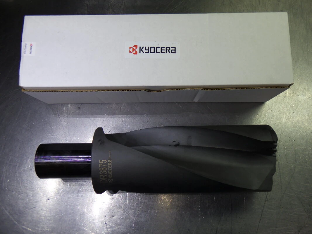 Kyocera OTM 3.875" Coolant Thru HoleShot Drill 2" Shank DR3875 (LOC3508A)