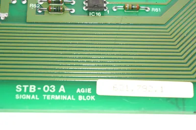 AGIE USA STB-03 A TERMINAL BOARD 621.792.1 STB03A