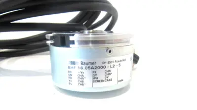 NEW BAUMER BHF 16.05A2000-L2-5 ENCODER BHF1605A2000L25