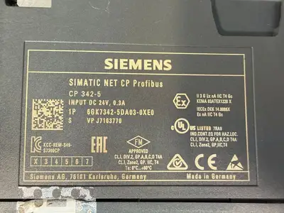 Siemens 6GK7342-5DA03-0XE0 Simatic Net Cp Profibus Cp 342-5 (4.1.3)