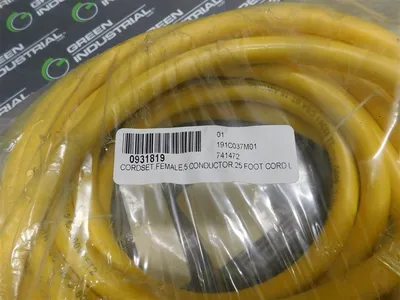 Brad Harrison From Woodhead LP 105000A01F250 5P Female Straight Cord New