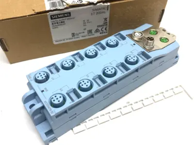 USED SIEMENS SIMATIC ET 200AL DIGITAL OUTPUT MODULE, 8X24VDC/2A