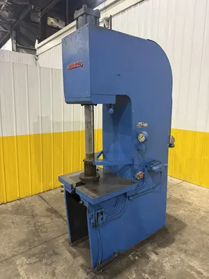 25 TON HANNIFIN C-FRAME HYDRAULIC PRESS: YOBRO #24741