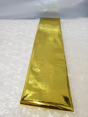 ARTUS PLASTIC SHEET GOLD 5X20X.00075