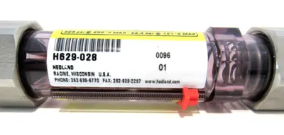 NEW HEDLAND H629-028 FLOWMETER H629028