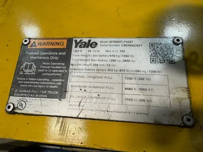 2019 YALE MTR007LFN24T FORKLIFTS | Platinum Group (10)