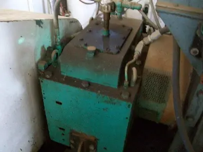 USED EMSCO D-300, 4.75-7.25 X 14 DUPLEX MUD PUMP PACKAGE