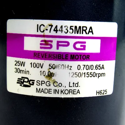 USED SPG CO. IC-74435MRA