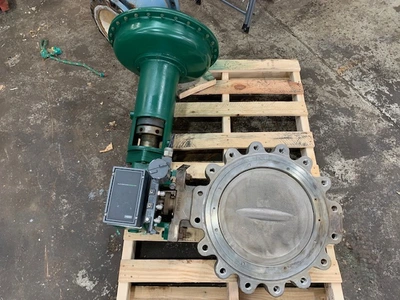 Fisher 16"-150# Butterfly Valve Type 8532 Stainless