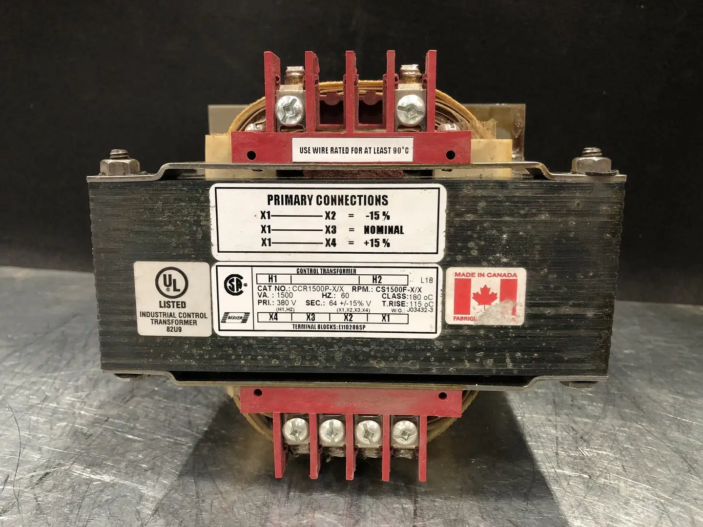 USED REX POWER MAGNETICS CCR1500P-X/X