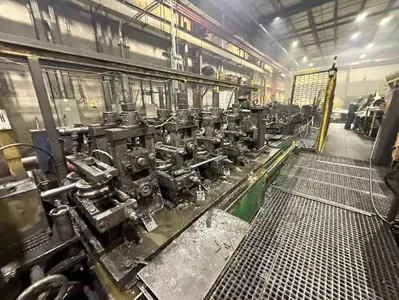 30008RB Used Yoder W25 Complete Tube Mill Line