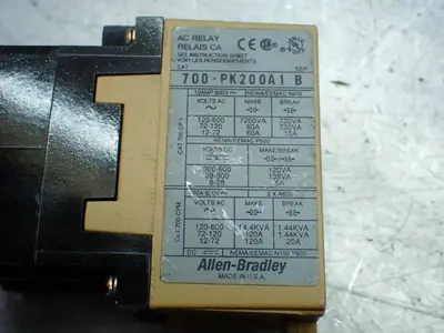 New | in-Stock ALLENBRADLEY 700PK200A1 Relays & Switches Ohio US | HGR 24 #864351