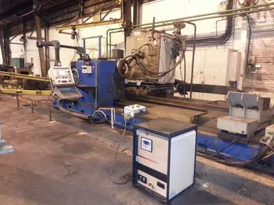 USED HERKULES Ø 1550 X 6500 MM INDUCTION MACHINE CNC