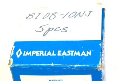 5 NEW IMERIAL EASTMAN BT08-10NJ FLARE FITTINGS BT0810NJ