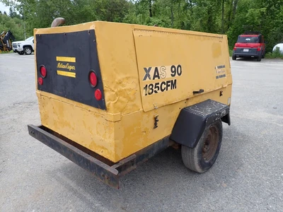 Used 1993 ATLAS COPCO XAS90JD Air Compressors, Portable Massachusetts US | Brookside Equipment Sales #1422196