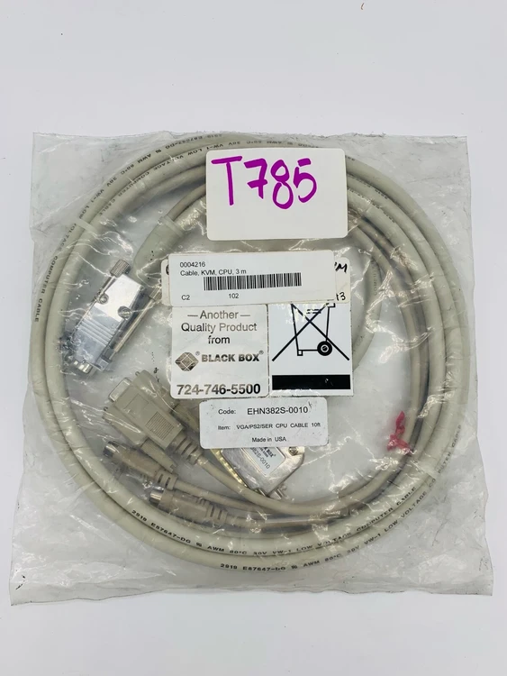 New | in-Stock Black Box EHN382S-0010 Cable & Wire Arizona US | ASSET CONVERSION SPECIALISTS, INC. #308673