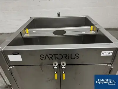 USED Sartorius 1,000 Liter Sartorius Palletank for Mixing Jacketed