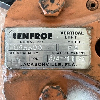 USED Renfroe FR-3/4-1-1/4”