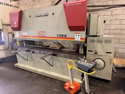 Used 2010 ACCURPRESS 717510 Press Brakes Ontario CA | Trader Machinery Inc #1283619