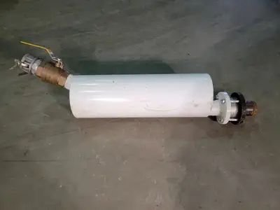 Water Baffle w/ Ball Valve