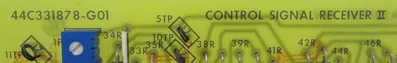 NEW GENERAL ELECTRIC 44C331878-G01 CONTROL SIGNAL RECEIVER BOARD 44C331878G01