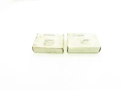 Anderson SY6340G3 Forklift SBX Battery Cable 0/4 Connector Gray 4 Pin Lot of 2