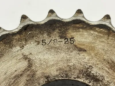 6395 | Double Chain Sprocket 5/8-25 25-Tooth  - Used