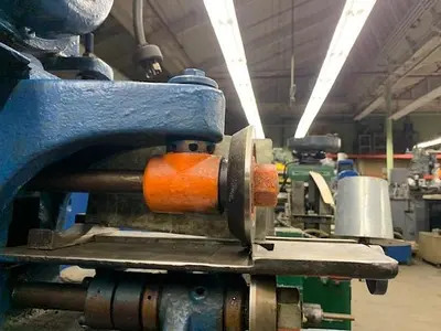 5311-200 Standard Model #2 Power Metal Slitter / Slitting Machine w/Take-up & Pay-off