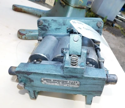 USED EWEKA THREE ROLL MILL 3 ROLL LAB MILL