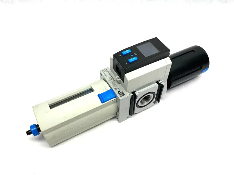 Used FESTO FILTER REGULATOR 526490 W/ DIGITAL SWITCH Relays & Switches | Maverick Industrial Sales #1103026