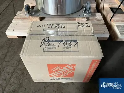 USED BUCHI 107/107 Liter Buchi Kilo Lab Reactor Train System, Glass Lined
